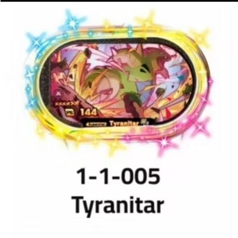 mezastar pokemon tyranitar