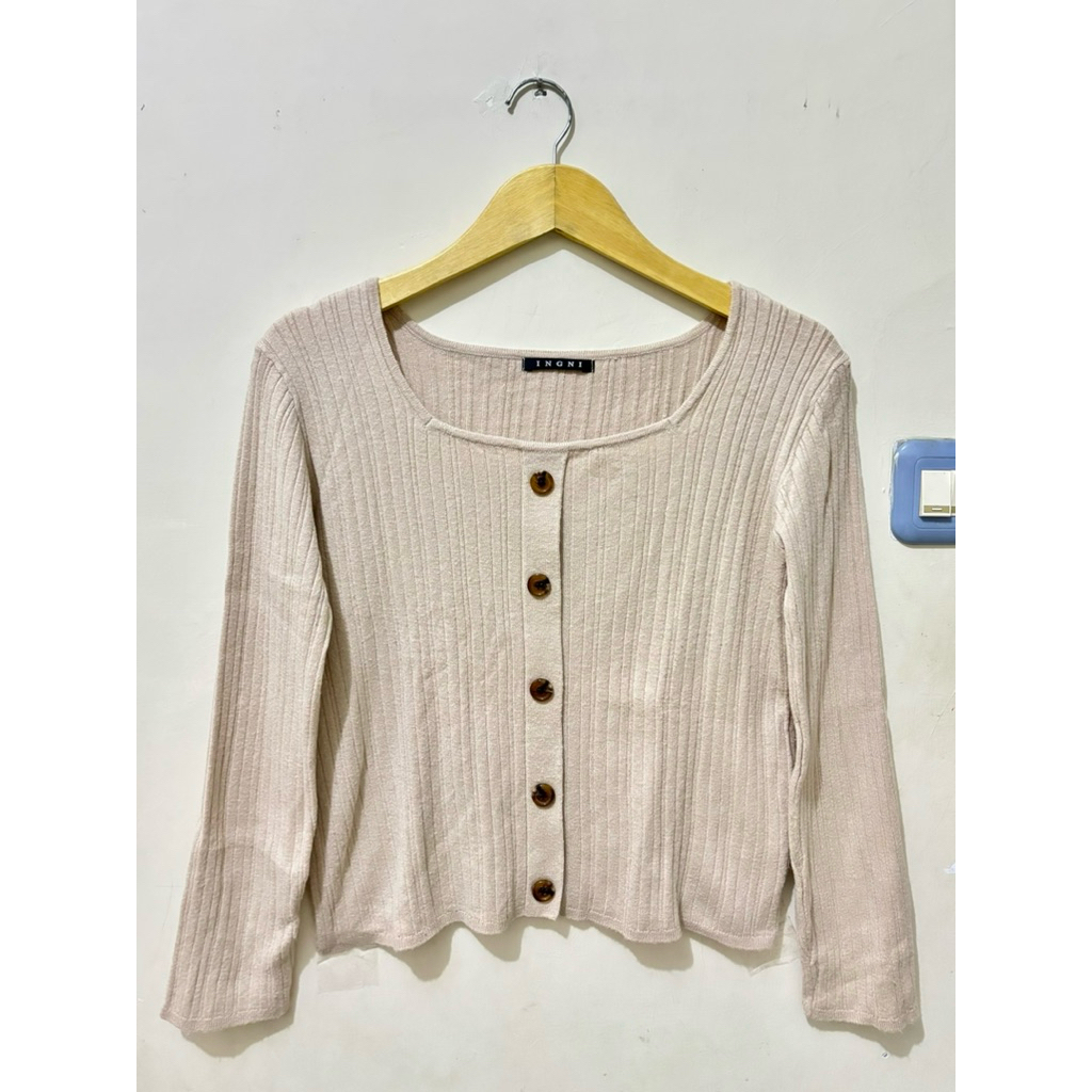Cardigan INGNI Beige