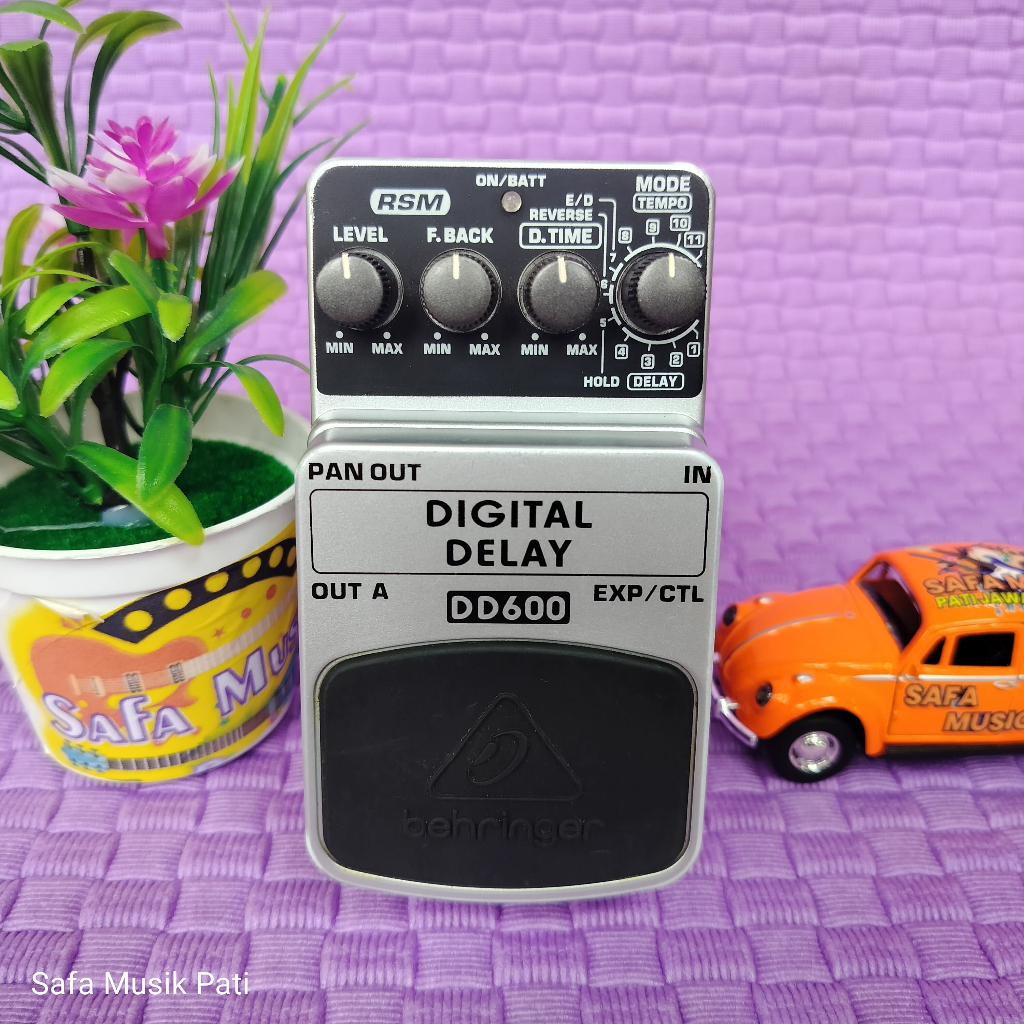Behringer Digital Delay DD600 Efek Gitar Normal No Minus