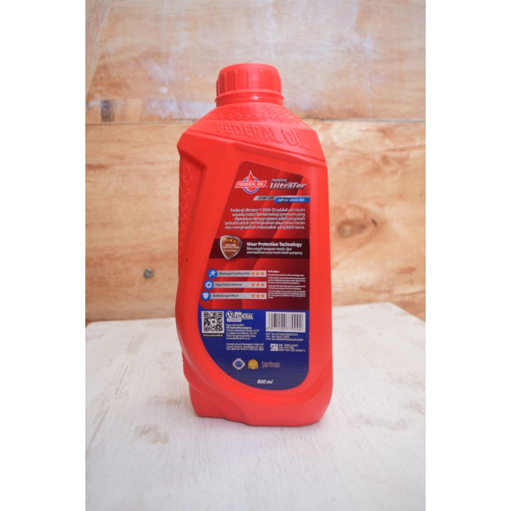 Federal Oil Ultratec 20W-50 800ml