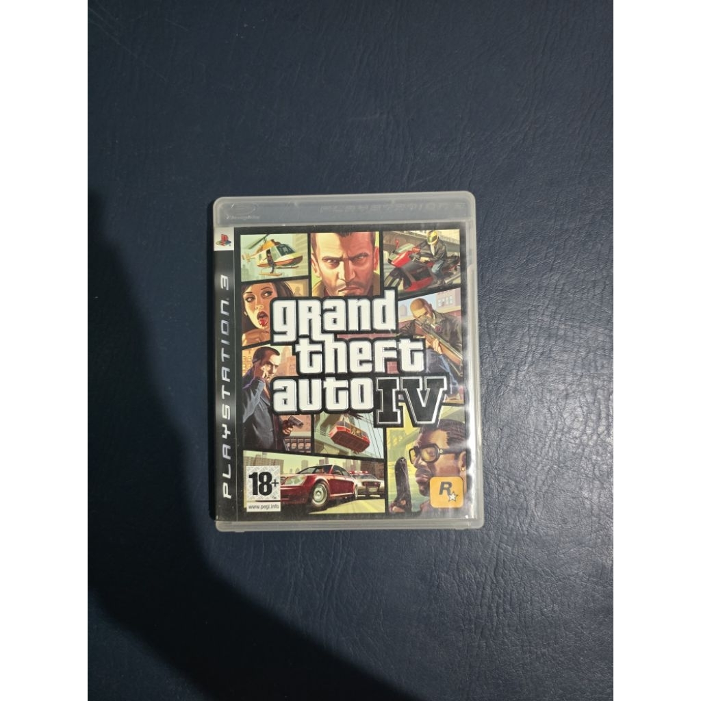 BD Kaset Game PS3 Grand Theft Auto IV GTA 4