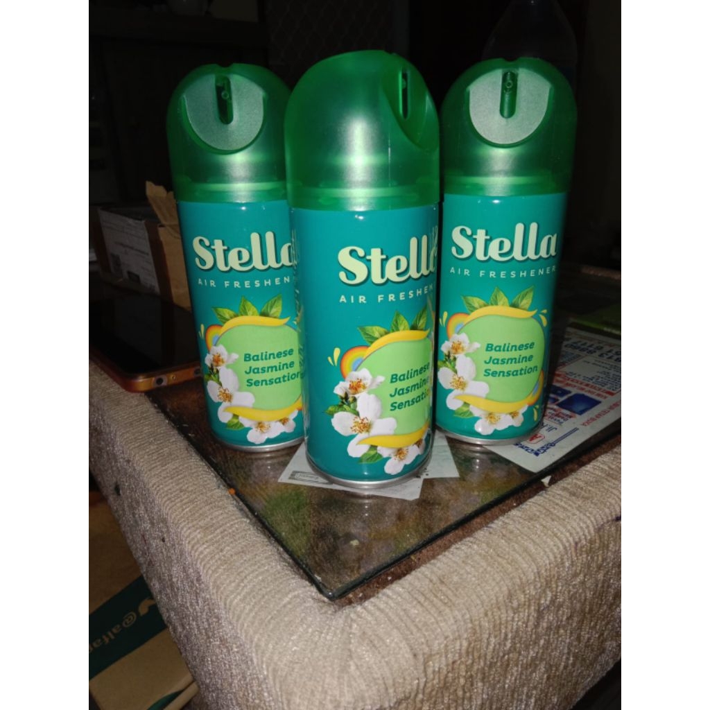 Stella pengharum 140ml/stella spray/stella aerosol/pengharum ruangan