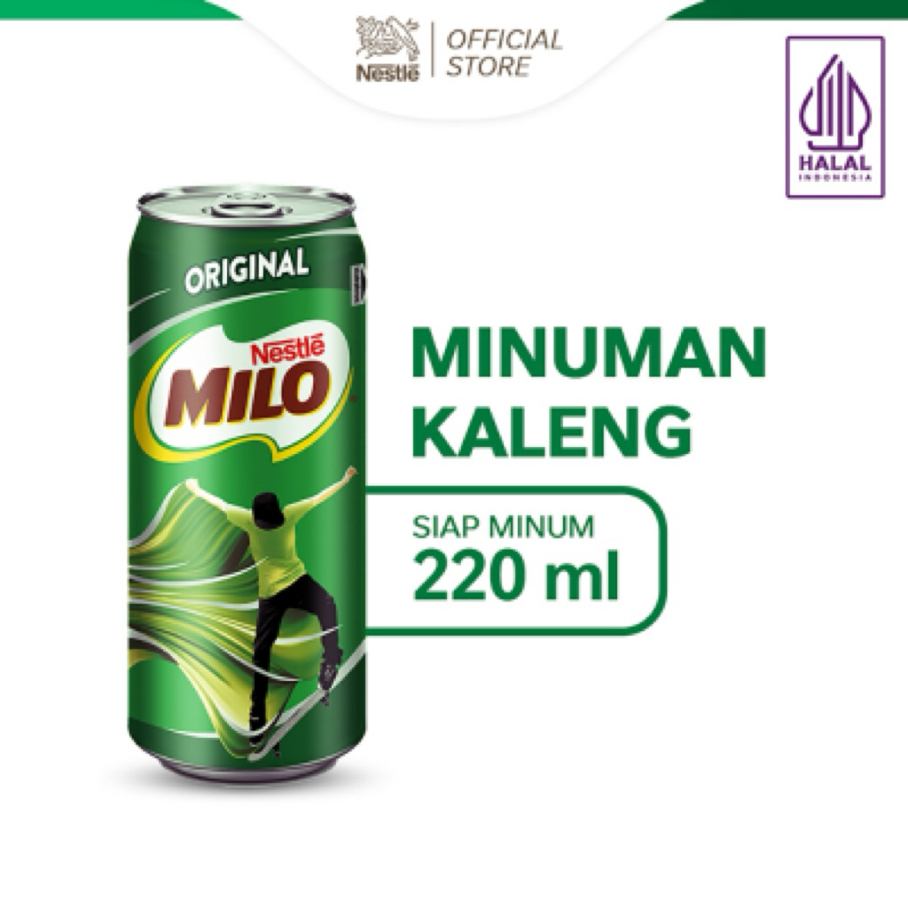 MILO KALENG RASA ORIGINAL 220 ML