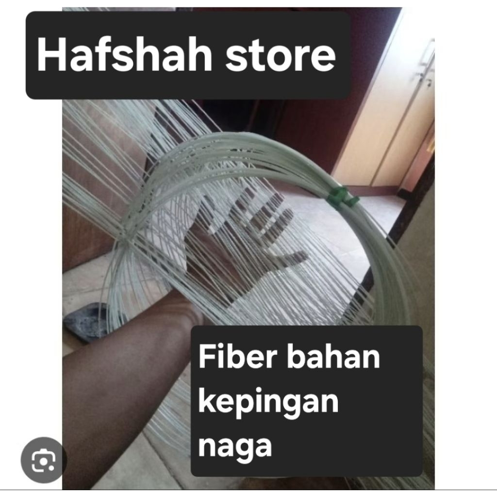 Fiber kuat bahan layangan  kepingan naga/ sangkar
