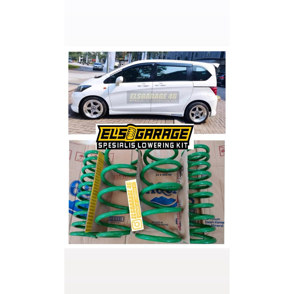LOWERING KIT PER CUSTOM CEPER MOBIL HONDA FREED SEMUA TAHUN