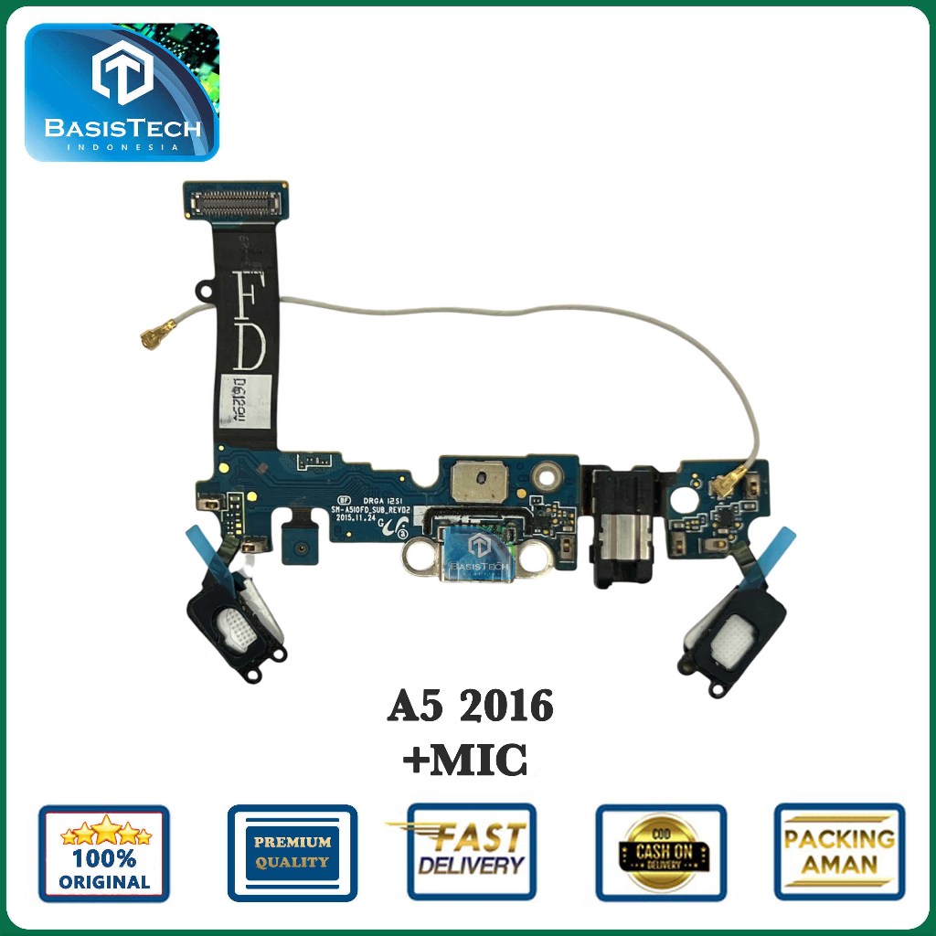 FLEXIBLE KONEKTOR CAS CHARGER SAMSUNG A5 2016 - A510 ORIGINAL QUALITY