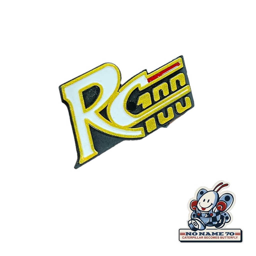 Emblem Emblim Logo Decal Sayap Suzuki RC100 RC 100