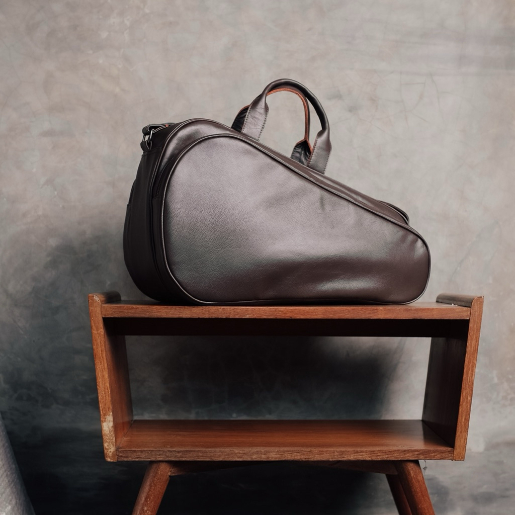 Leather Padel Duffle Bag - Tas Padel Kulit Verne Indonesia [Customized]