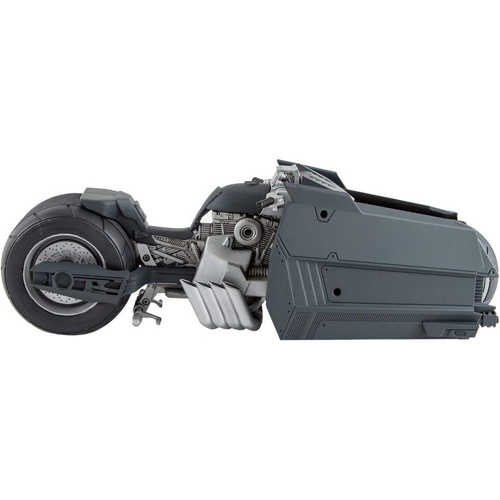 McFarlane Toys DC Multiverse White Knight Batcycle, Black