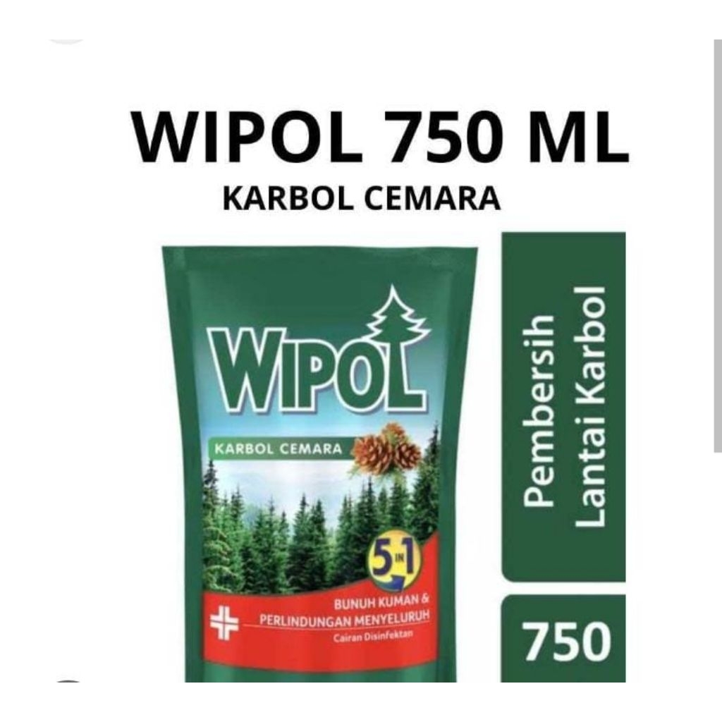Wipol Cemara 750 ml | Wipol Refill 5 In 1