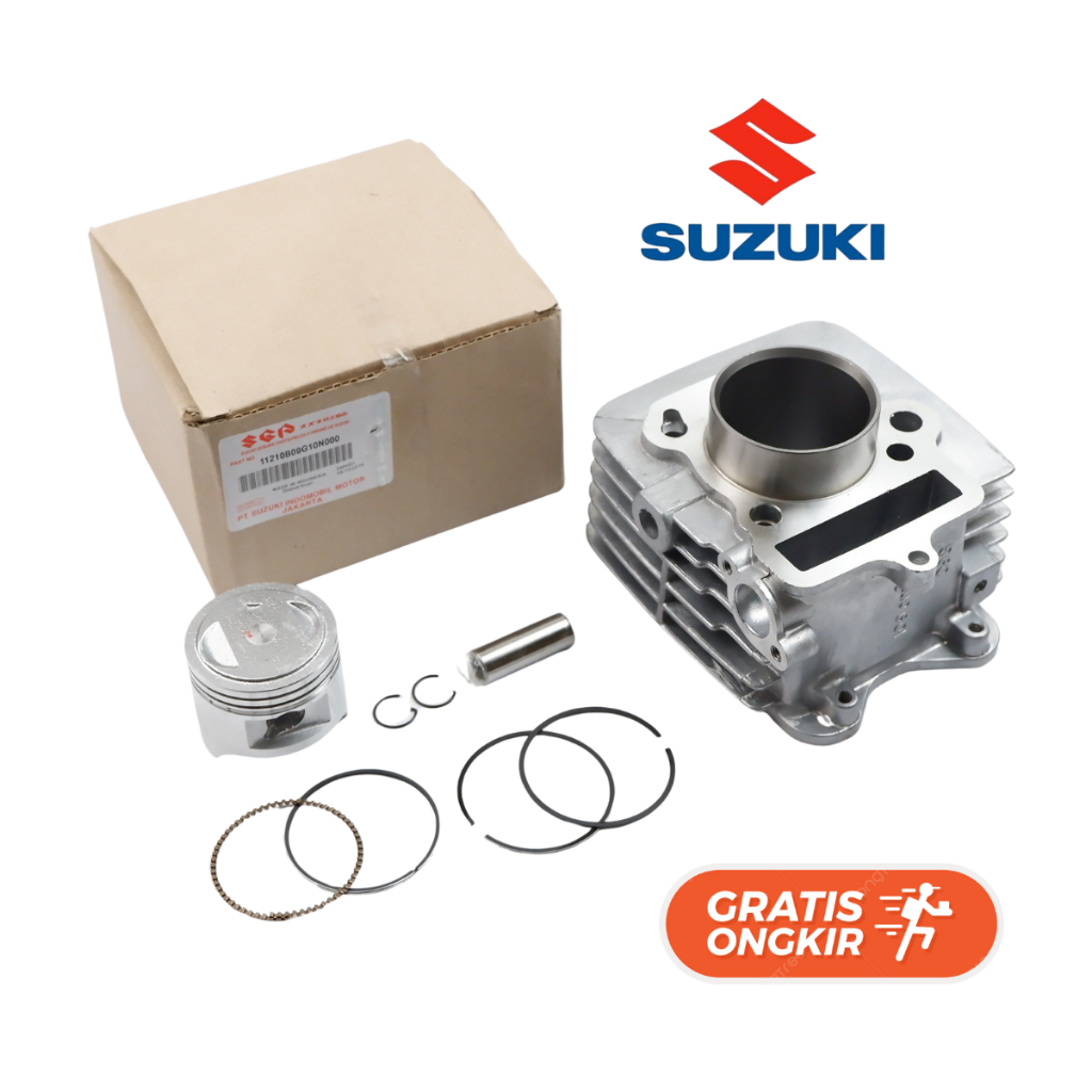 Cylinder Blok Seher Ori Premium Mesin 1 Set Motor Smash 110 - cylinder chomp smash 110