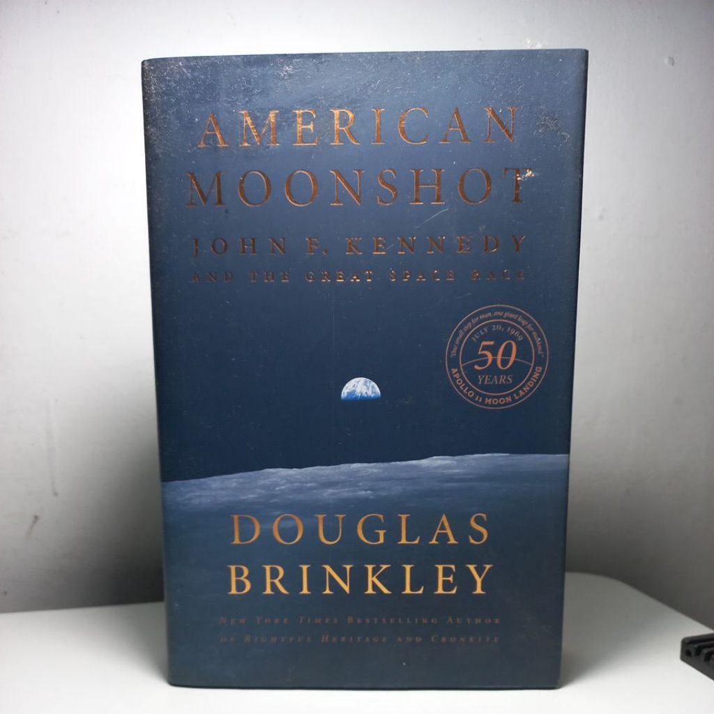 Buku American Moonshot - Douglas Brinkley Bahasa Inggris Original (Preloved)