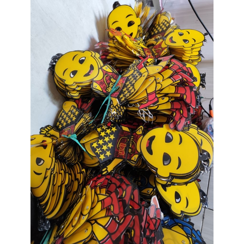 PROMO SPESIAL 100pcs mainan anak tradisional wayang tarik upin ipin