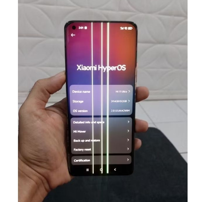 Xiaomi 11 Ultra 12/512GB mi 11 Ultra Mi11 Ultra