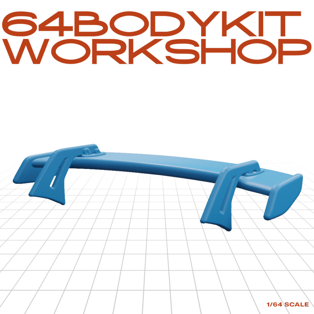 1/64 SPOILER HOTWHEELS PORSCHE 911 GT3