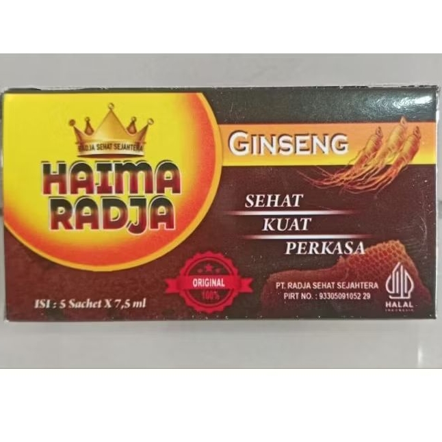 MADU HAIMA RADJA | MADU HAIMA RADJA GINSENG | MADU PERFOMA LAKI-LAKI | MADU SUAMI PERKASA | MADU KEJ