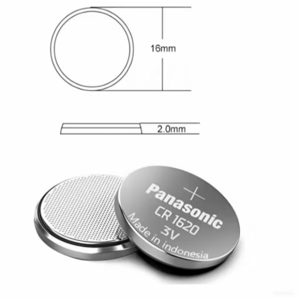 Baterai Panasonic CR1620 Batre CR 1620