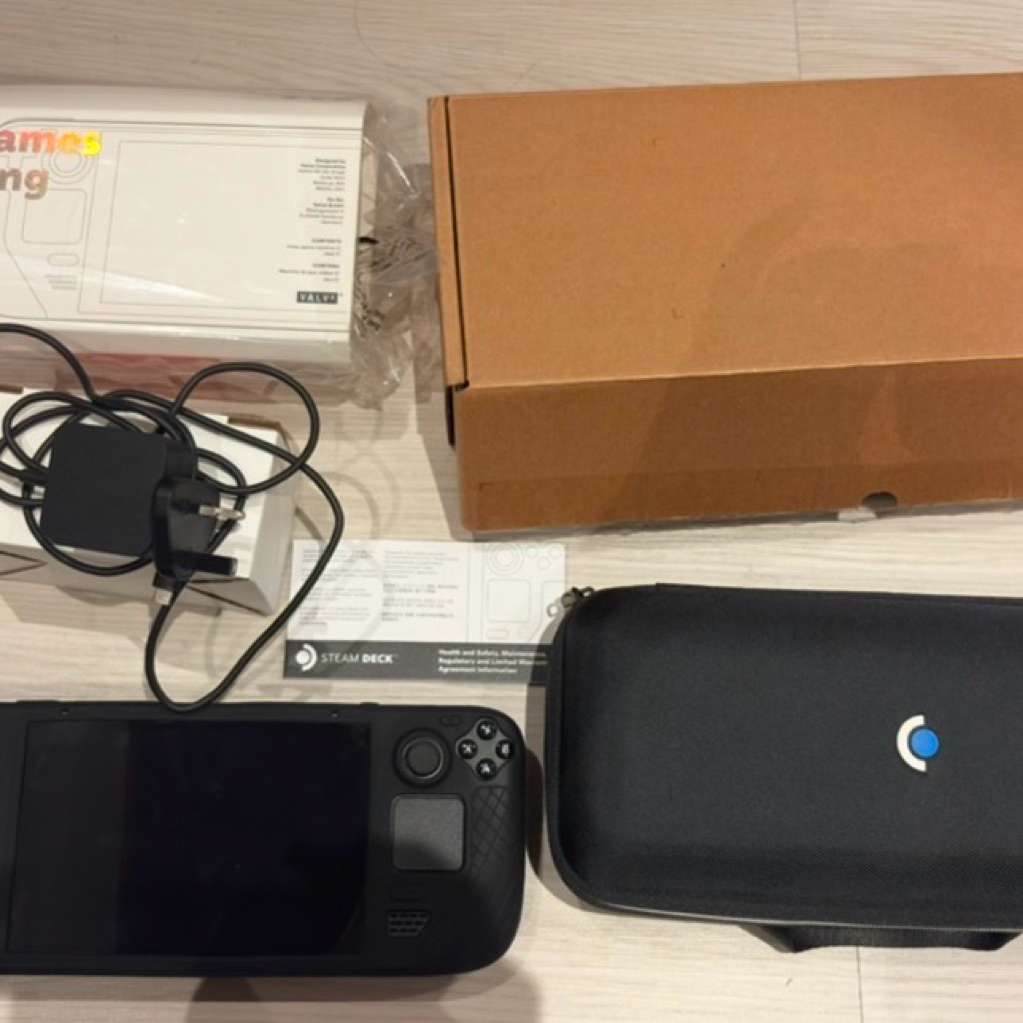 Steam Deck 512GB LCD — Bekas Mulus, Fullset, Siap Pakai