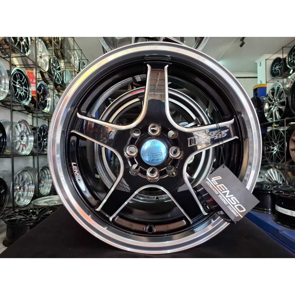 Velg Racing Lenso D.1SS Ring16 Untuk Agya, Honda Jazz RS,Xenia