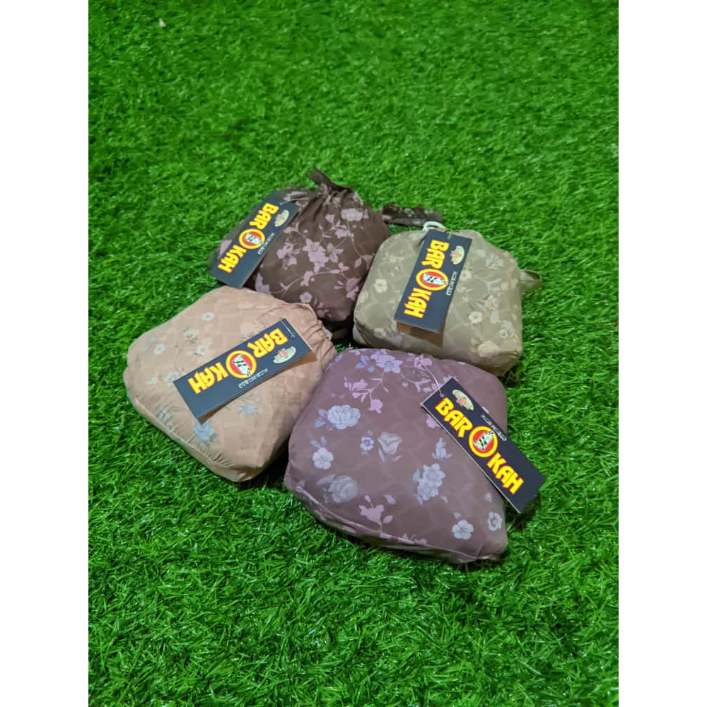 Mukena BAROKAH Parasit Travel Motif Balian Pamjang Terusan