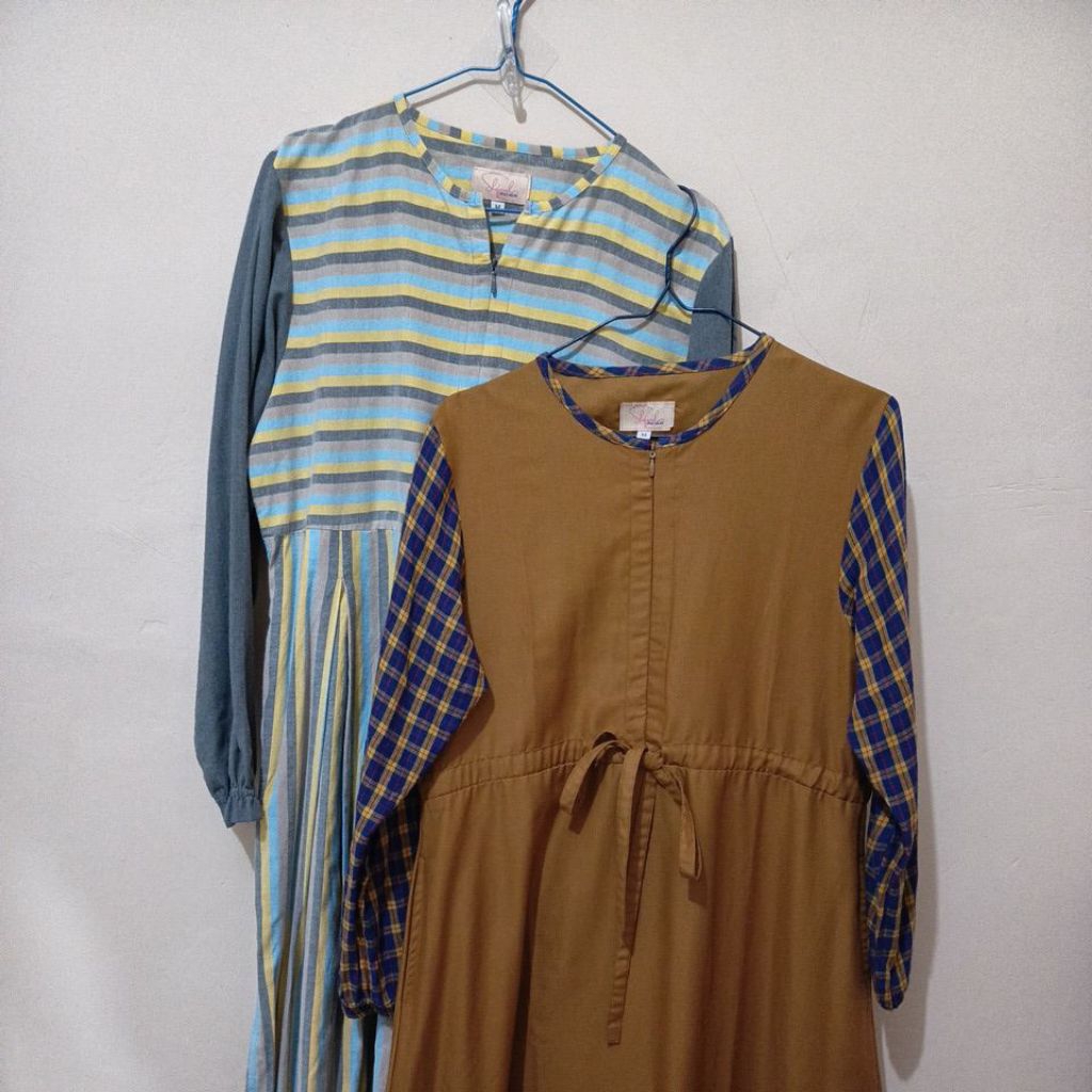 preloved bundling gamis SHOFWAH DAILY WEAR