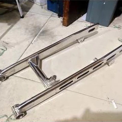 Swing Arem Motor Tirev Tiger Revo Arm Besi Tebal Krom Chrome