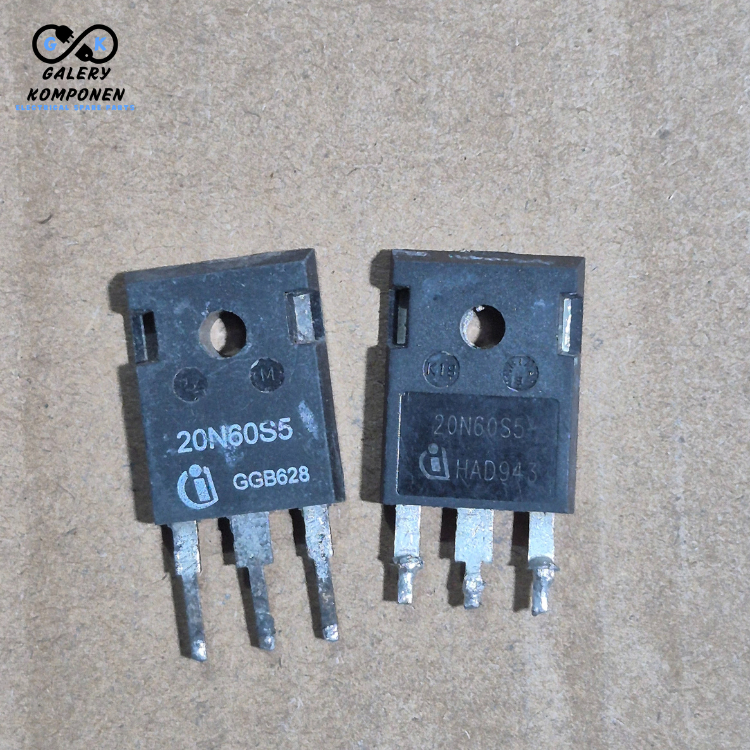 MOSFET CABUTAN 20N60 20A 600V 2060 N 60 N-CHANNEL PENGGANTI MOSFET POWER SUPPLY