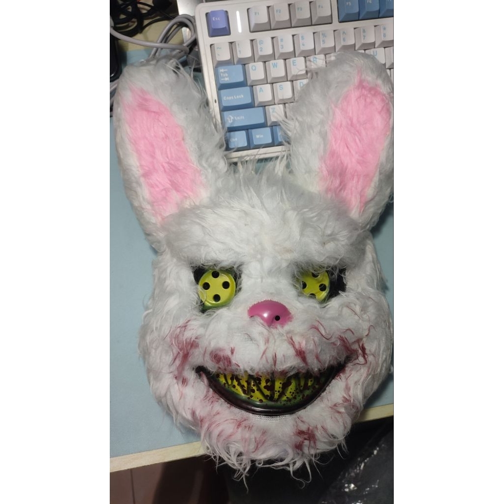 Topeng Bunny Halloween Second