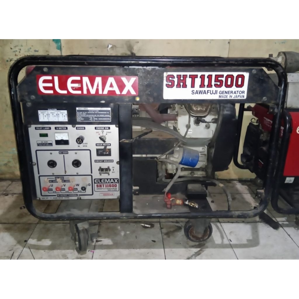 Genset Honda Elemax SHT11500 3 Phase Original