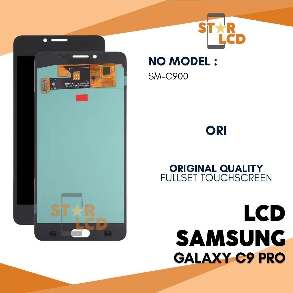 Grosir LCD Samsung C9 Pro / C900 - Fullset Toucscreen