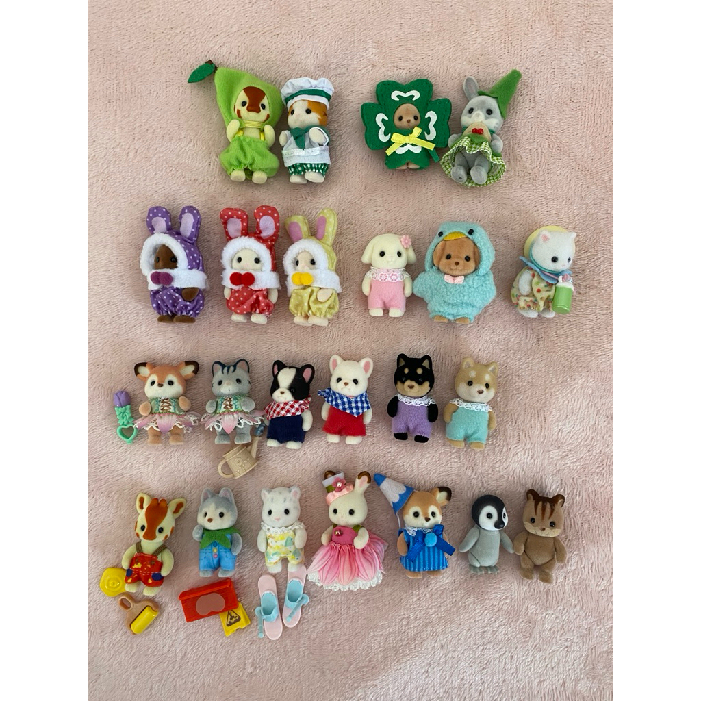 slyvanian families nail art stickers murah