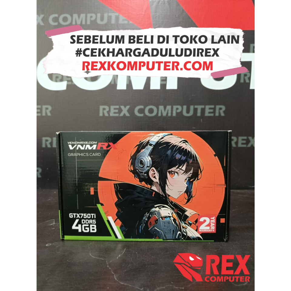 VENOMRX GTX 750TI 4GB DDR5