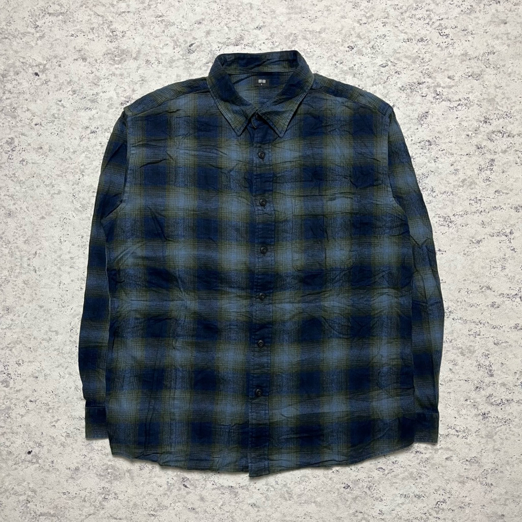Kemeja Flanel Veterano Uniqlo Veterano Flannel Shirt