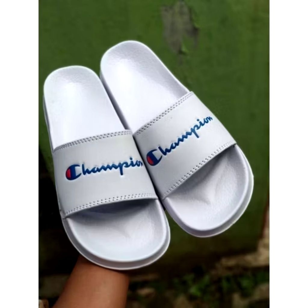 Sendal Champion Grade Original, Sandal slides Champions import, Sandal Slop Pria champion