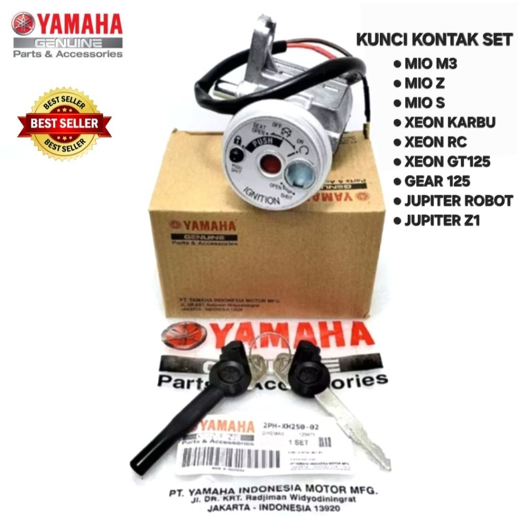 KUNCI KONTAK SET MIO M3 MIO Z MIO S XEON KARBU XEON RC XEON GT125 GEAR 125 JUPITER ROBOT JUPITER Z1 
