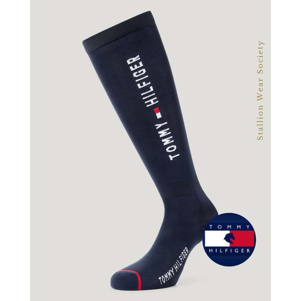 Tommy Hilfiger Clifton Riding Socks DESERT SKY Kaos Kaki Olahraga Berkuda