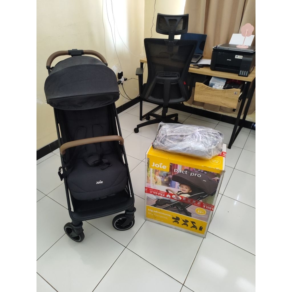 Preloved Stroller Joie Pact Pro Shale
