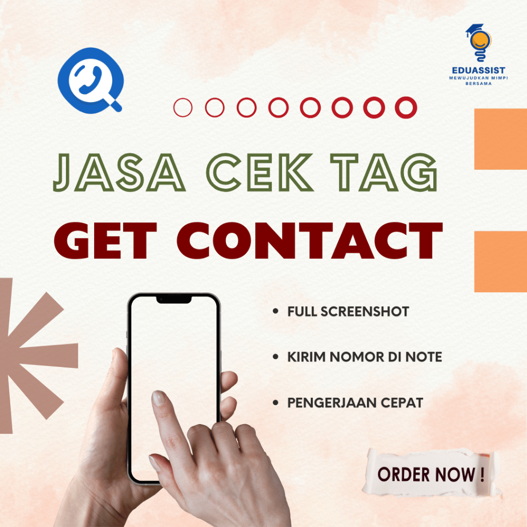 Jasa Cek Tag Nama GetContact (Fast Process) | Bukti Screenshot Penuh