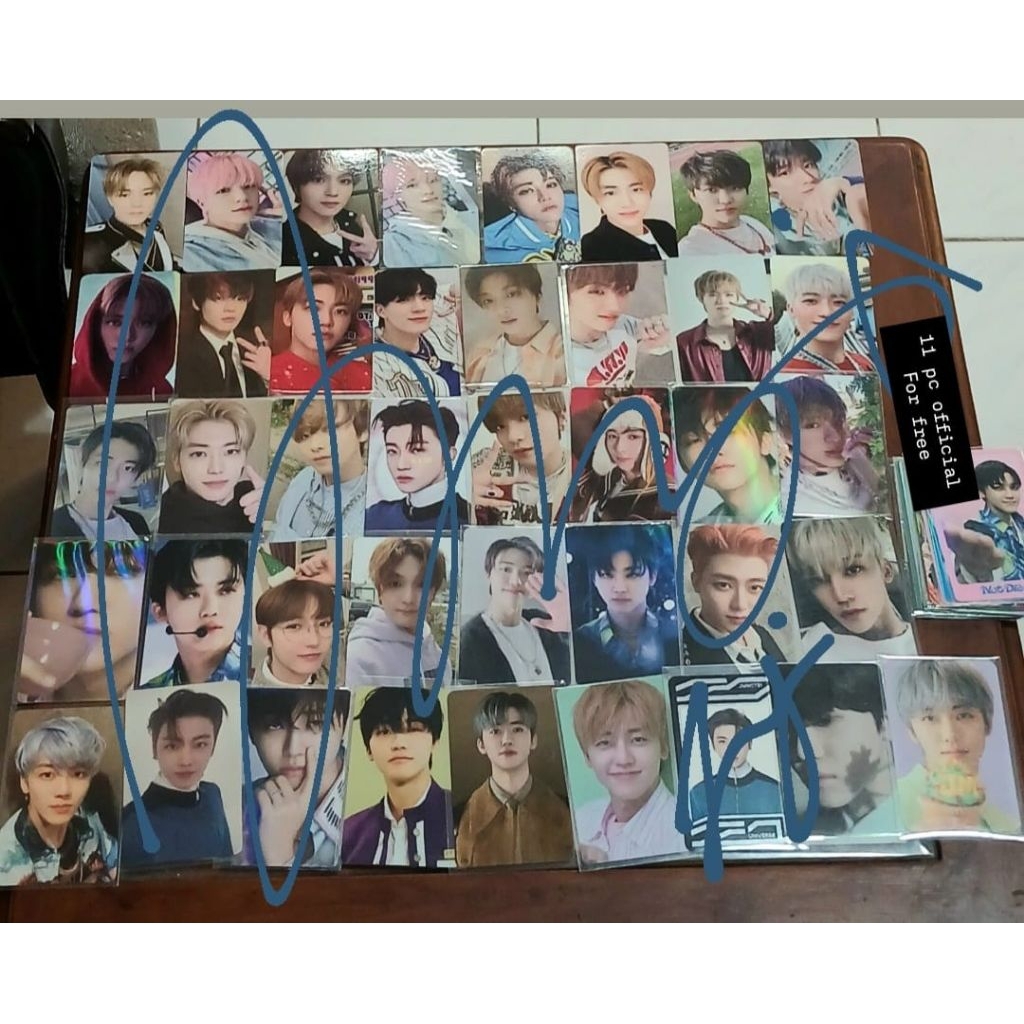 [cek DESKRIPSI] TAKE ALL GET 52 Photocards Official NCT DREAM Jaemin Jeno Haechan Chenle Jisung Renj