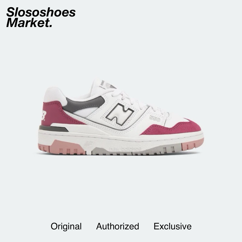 New Balance 550 - White Pink Grey