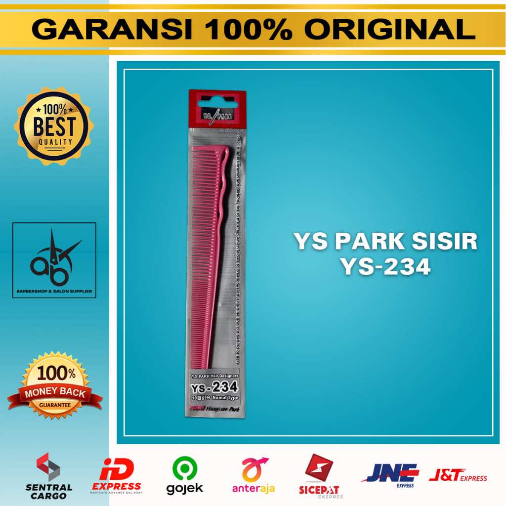 Sisir Ys/Park Ys-234 Original Japan berkualitas tinggi/Sisir Detailing Salon Barbershop