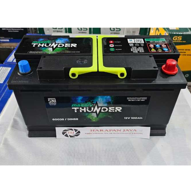 AKI MOBIL MASSIV THUNDER MF 60038 (100 AH) KERING