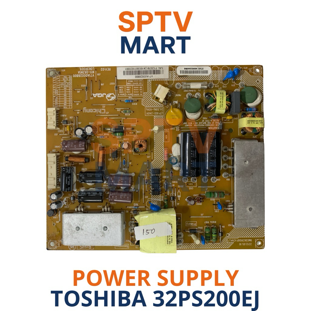 POWER SUPPLY TV TOSHIBA 32PS200EJ – PSU TOSHIBA 32PS200EJ