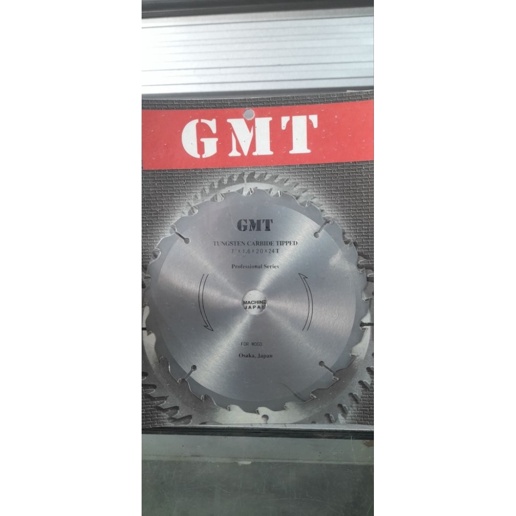 Circular Saw Blade GMT 7x24T Tipis Mata Gergaji Mesin Potong Kayu