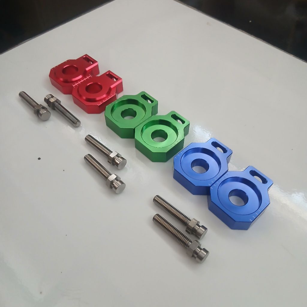 SETELAN PENGENCANG RANTAI CNC PNP SWING ARM REPLIKA KTM BESI KLX150 CRF150L WR155