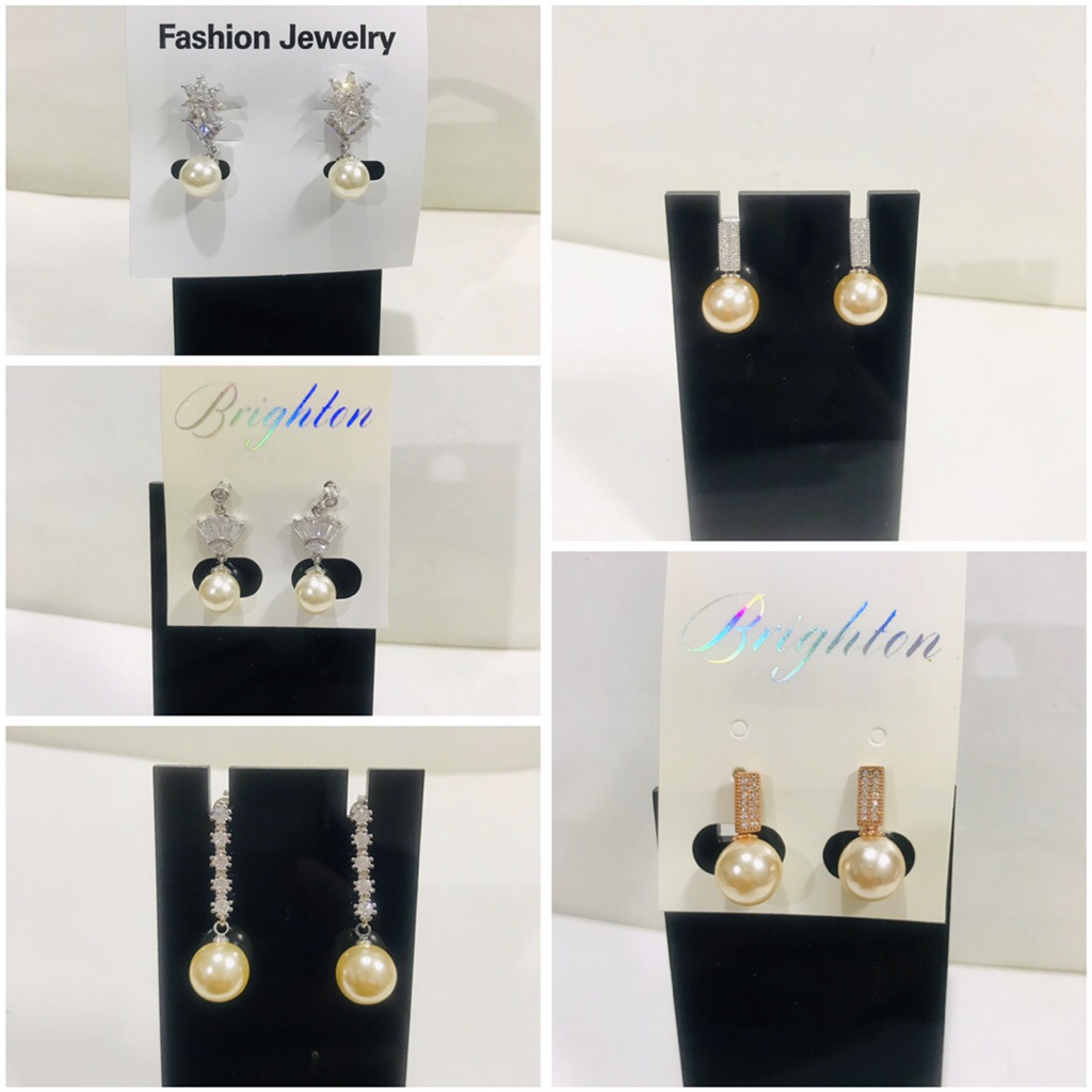 Anting Mutiara Fashion / Giwang Mutiara / Anting Pesta