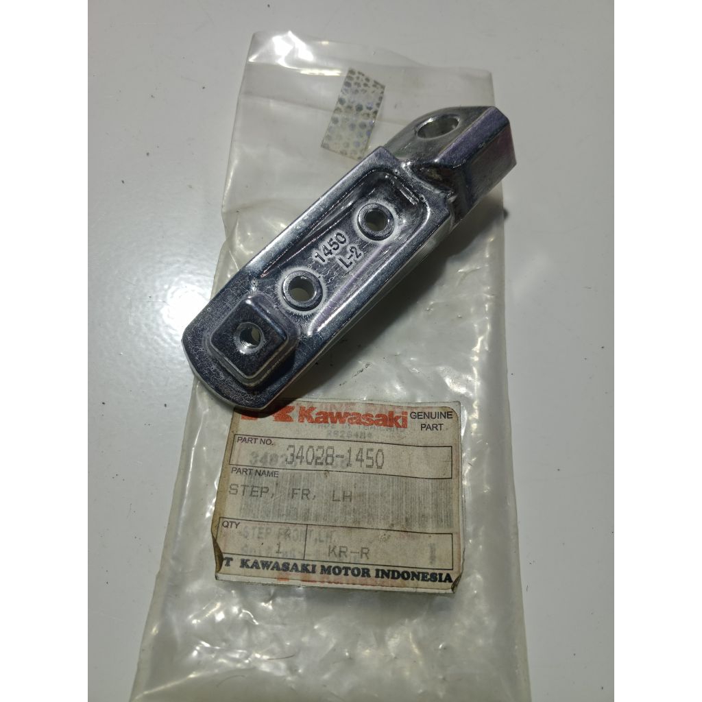 BESI POSTEP DEPAN NINJA RR SEBELAH KIRI OROGINAL 34028-1450