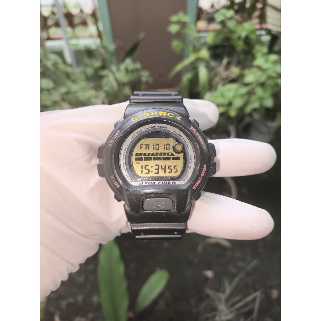 (Harga Net) Jam Tangan Casio G-Shock DW-002 Original Fox Fire JDM Custom BNB DW-6900 All Original Fu