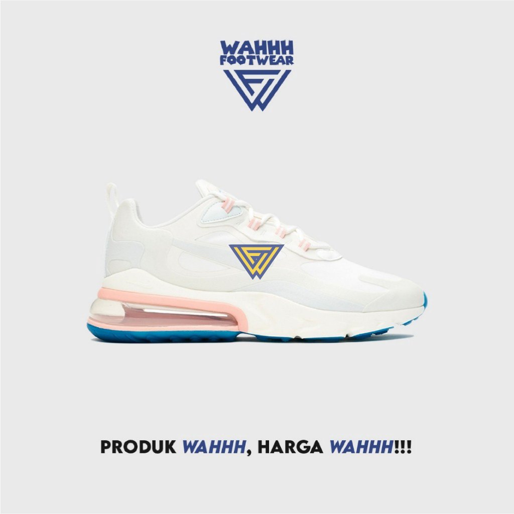 NK Air Max 270 React - Summit White Aqua