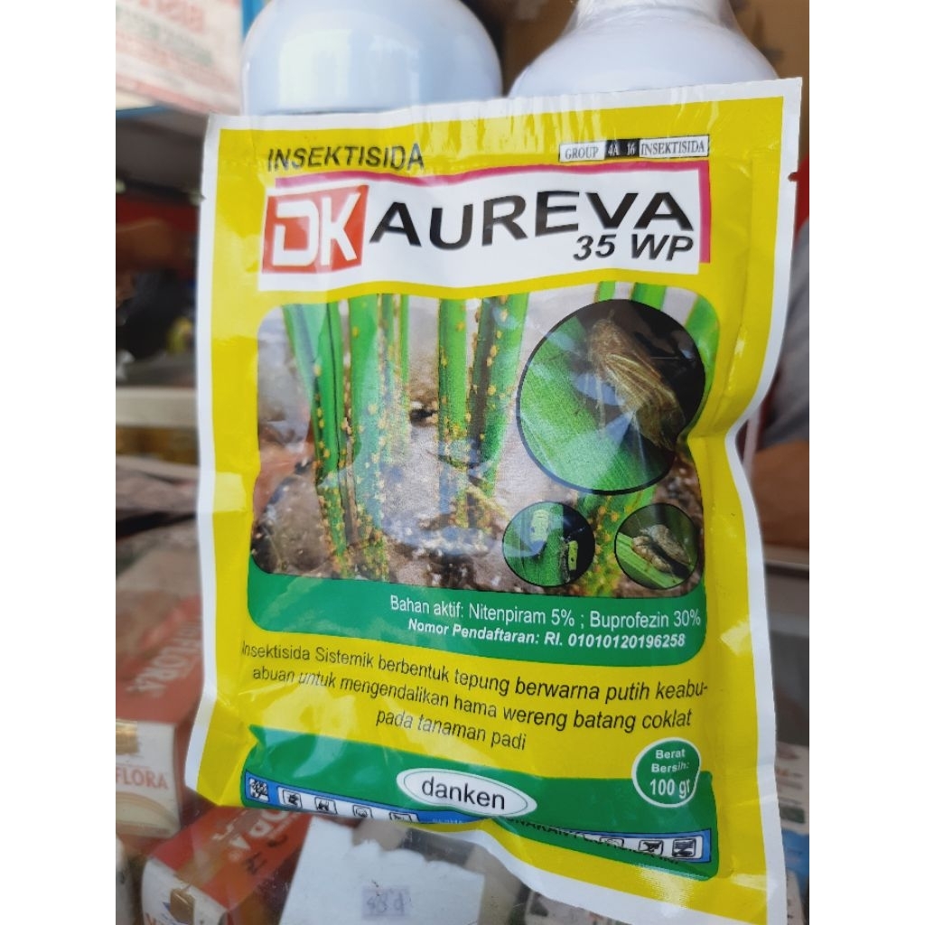 Aureva 25WP Insektisida Sistemik hama wereng pada padi